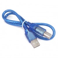 Кабель USB-C - USB-B Синий